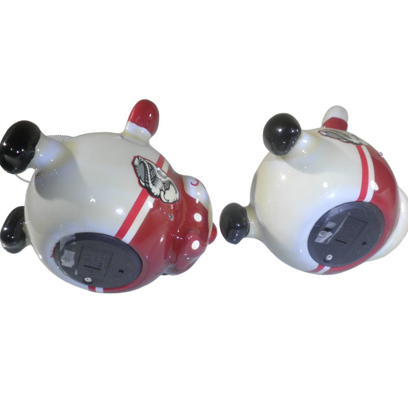 Alabama Crimson Tide NCAA Licensed LED Santa & Snowman Christmas Ornaments - Picture 6 of 8